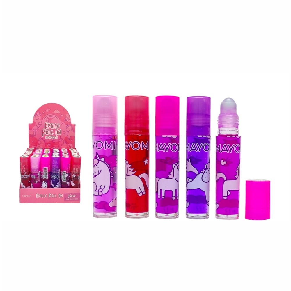 BRILLO ROLL ON UNICORNIO NIÑA MAYOMI BMR-2926 (CJX36)