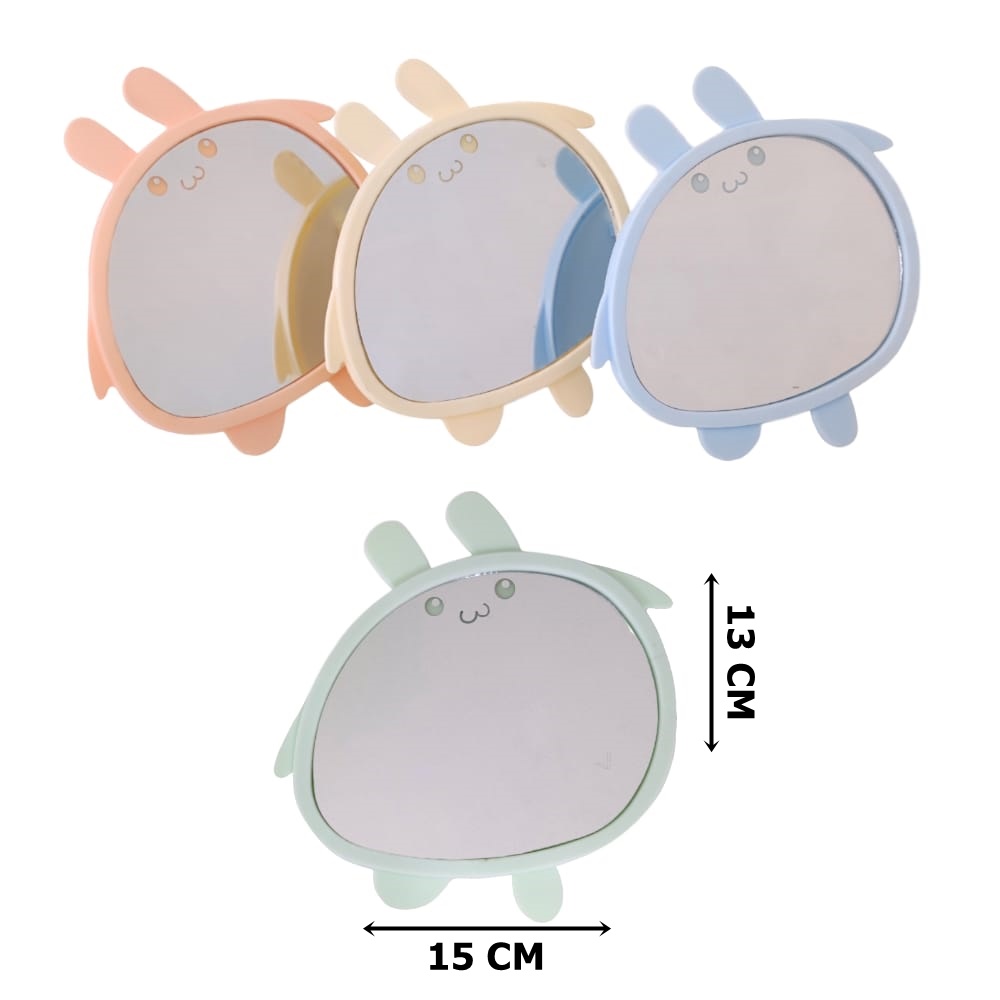 ESPEJO OREJITAS CONEJO MD 15X13CM DK-1046 (CJX40)