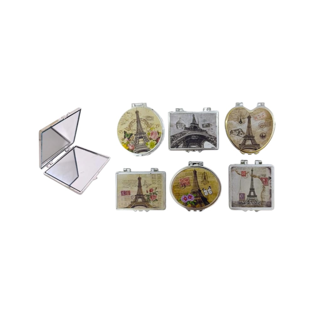 ESPEJO FIGURAS ESTAMPADO TORRE PARIS DK-1637/42