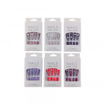 UÑAS DECORADAS NAILS BMR-3255 (PQX12)