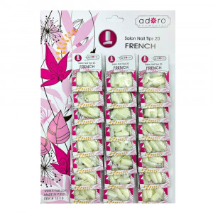 UÑA ADORO FRENCH BLANCA DK-15118 (CRTX24)
