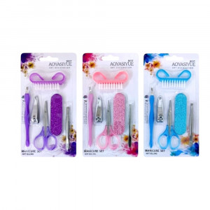 SET MANICURE X6 EN BLISTER DK362-2