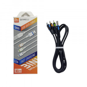 CABLE CARGADOR X3 CAJA C-930