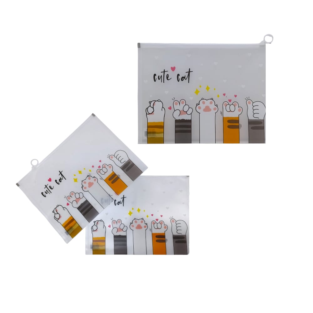 CARPETA ESTAMPADA GATITOS DK-2661-1