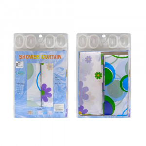 CORTINA BAÑO X2 SURTIDDO 2D-5514-1