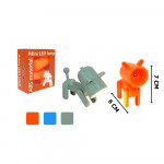 LAMPARA LED PQ SURTIDA COLORES DK-1148