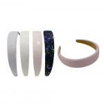 DIADEMA ESTAMPADO BRILLANTE YG-2415 (PQTX12)