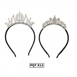 DIADEMA MURANO CORONA DK-1293-2 (PQT X12)
