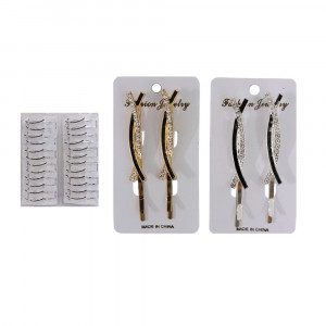 PINZA DE CABELLO FIGURA DK-1830-2 (PQTX12)