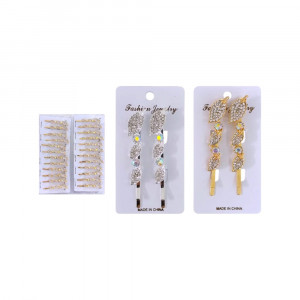 PINZA DE CABELLO FINA DK-1830-7 (PQTX12)