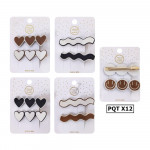 PINZA X2 ENCARTONADA FIGURAS 3018-4 (PQTX12)