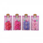 MOÑO PINZA X2 GORRO + PULSERA JS-H085B (PQTX12)