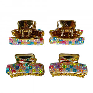 GANCHO PIEDRAS PASTEL GD L2306-3 (X12)