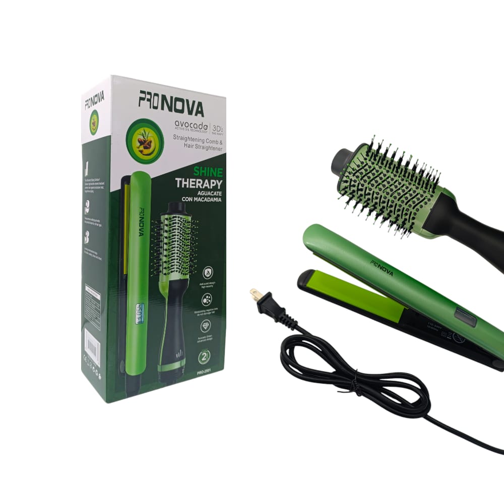 CEPILLO SECADOR + PLANCHA EN CAJA DK-PRO-2501