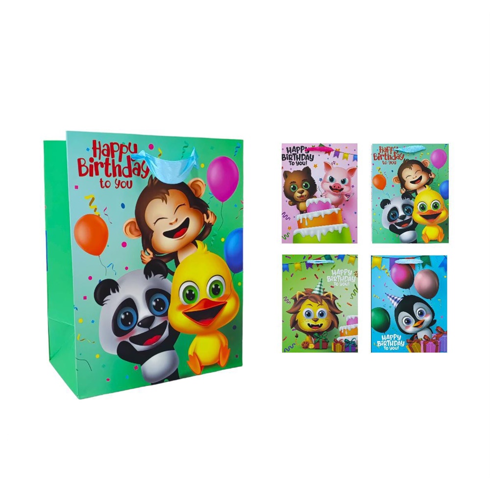BOLSA REGALO ANIMALITOS PQ DK-1741 (PQTX12)