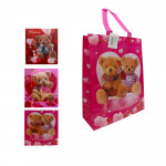 BOLSA DE REGALO ESTAMPADA OSO DK-2399-5 (PQTX12)