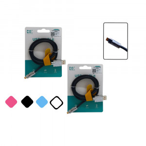 CABLE COLORES METALICO IPHONE DK-1960