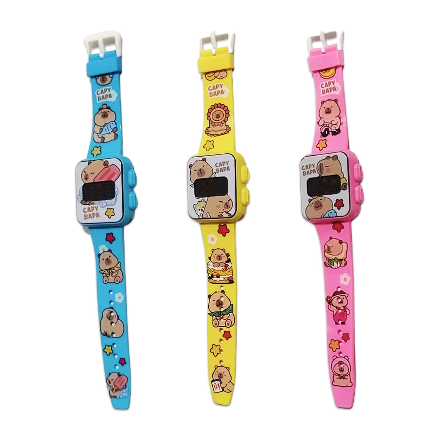 RELOJ INFANTIL CAPIBARA