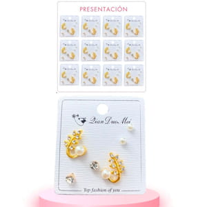 DZ. TOPO LUJO*3PCS BMR-4020-8