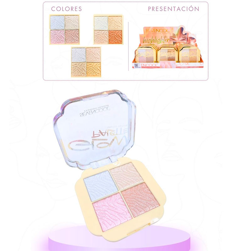 ILUMINADOR SEVENCOOL*4 TONOS 7951A (CJ*12)