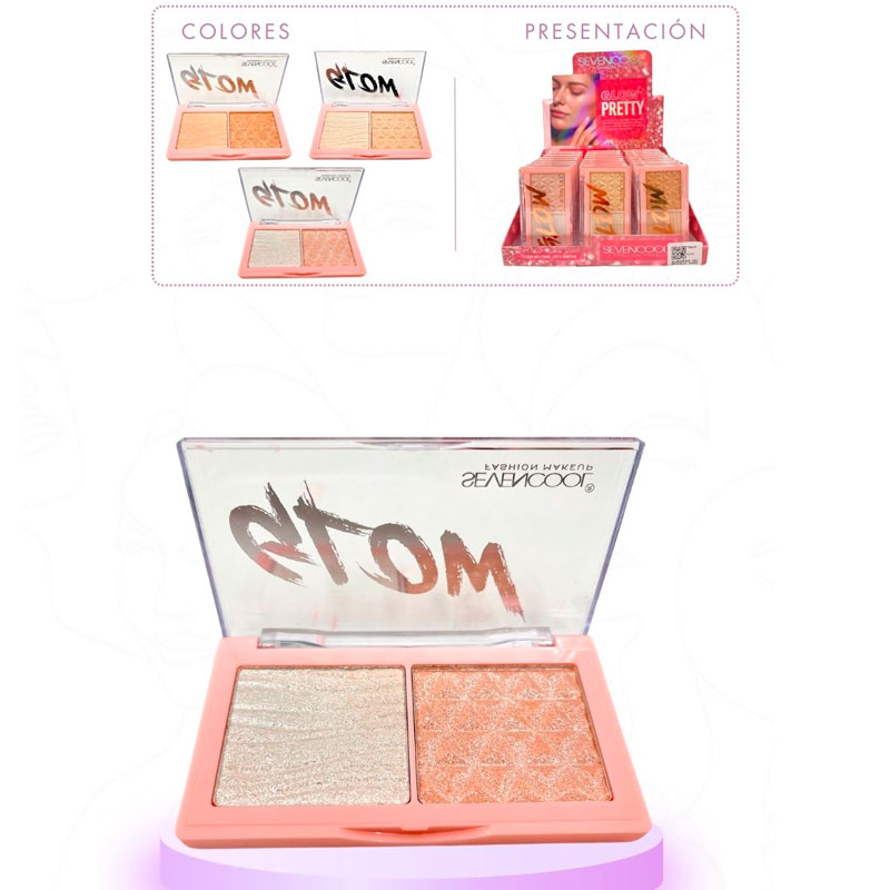 ILUMINADOR SEVENCOOL*2 TONOS 7981A (CJ*24)