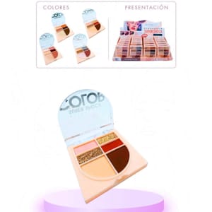 SOMBRA PARA OJOS SEVENCOOL*6 TONOS 818A (CJ*24)