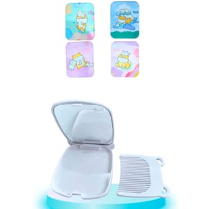 DOC. ESPEJO ESTAMPADO CON PEINETA BMR-3891-1