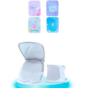 DOC. ESPEJO ESTAMPADO CON PEINETA BMR-3891-2