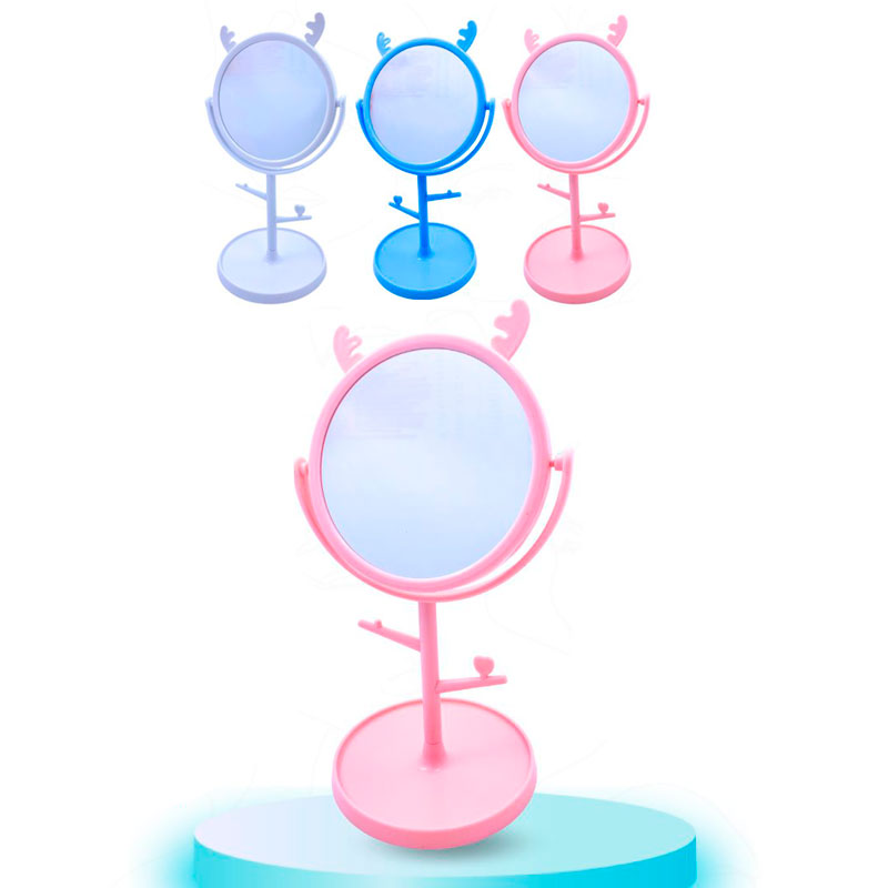 ESPEJO BASE OREJITAS 22cm BMR-3896-2