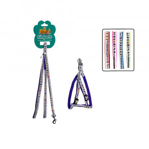 LASO COLLAR MASCOTA ESTAMPADO MUÑEQUITOS BMR-2661 (PQTX12)