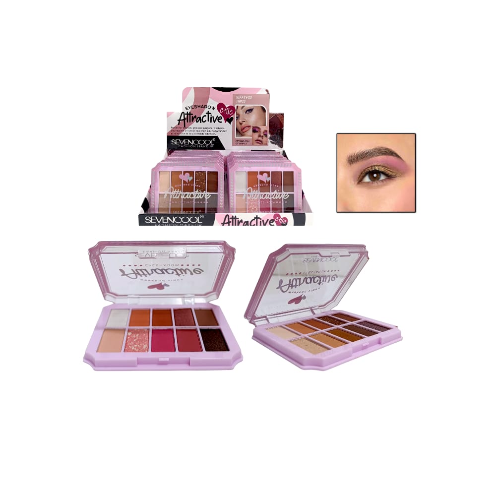 SOMBRA OJOS SEVENCOOL X10 TONOS 6780B (CJAX12)