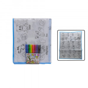 TAPETE DE COLOREAR+MARCADORES DK-2526