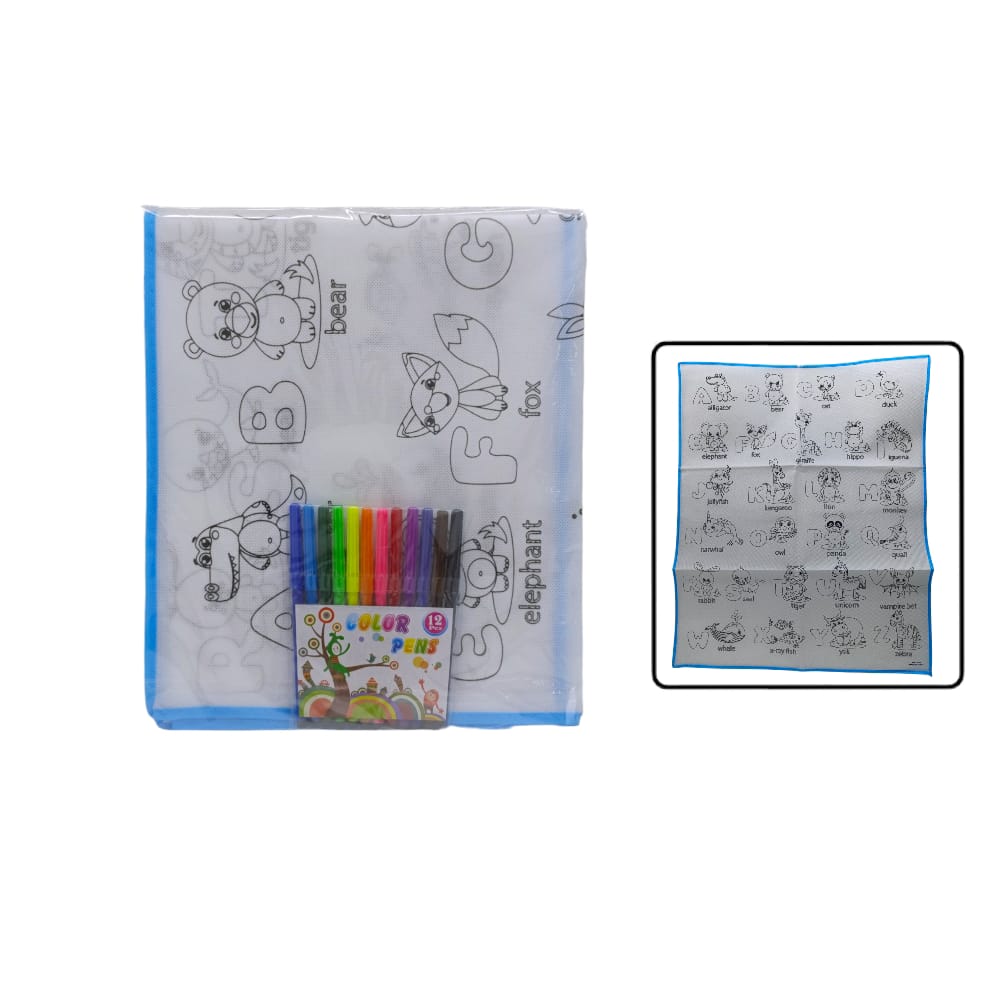 TAPETE DE COLOREAR+MARCADORES DK-2526