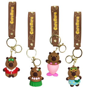 LLAVERO CAPIBARA MOTIVOS (PQTX12)