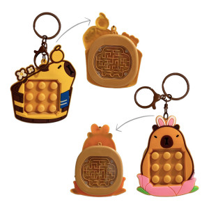 LLAVERO POP-IT CAPIBARA