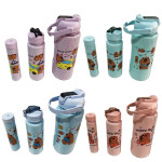 TERMO COLOR PASTEL CAPIBARA X3 2000ML-650ML-300ML