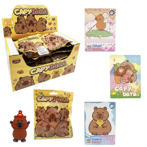 BOLSA CON SOPRESA Y CARTAS CAPIBARA (CJX20)