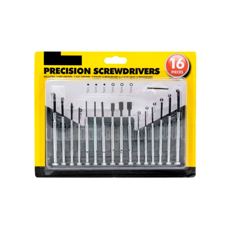 DESTORNILLADOR RELOJERO FINO*16pcs BMR-3406