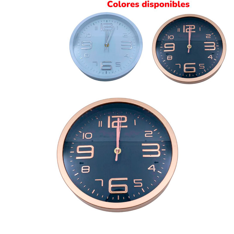 RELOJ DE PARED 23cm BMR-4167