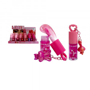 BRILLO LIP GLOSS LLAVERO CONEJITO MK154 (CJAX24)