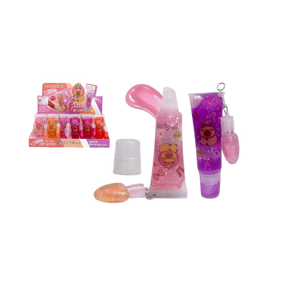 BRILLO COJIN GLITTER CAPYBARA MOC MALLURE MOC1344 (CJX24)