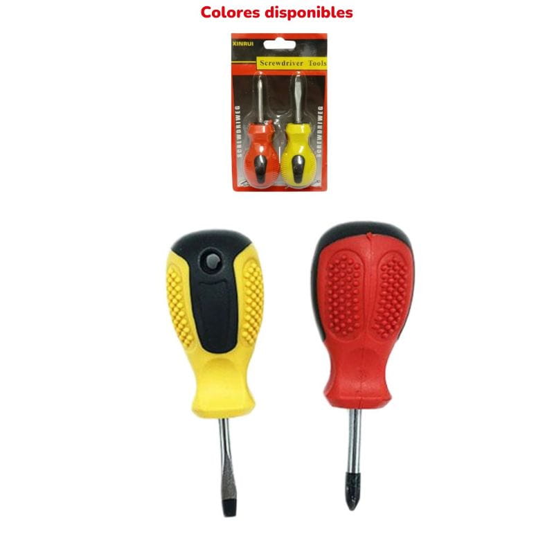 SET DESTORNILLADOR PUÑO*2pcs BMR-3166