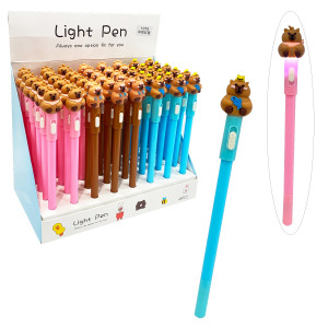 LAPICERO CAPIBARA CON LUZ (CJX48)