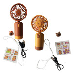 MINI VENTILADOR CAPIBARA CON STICKERS