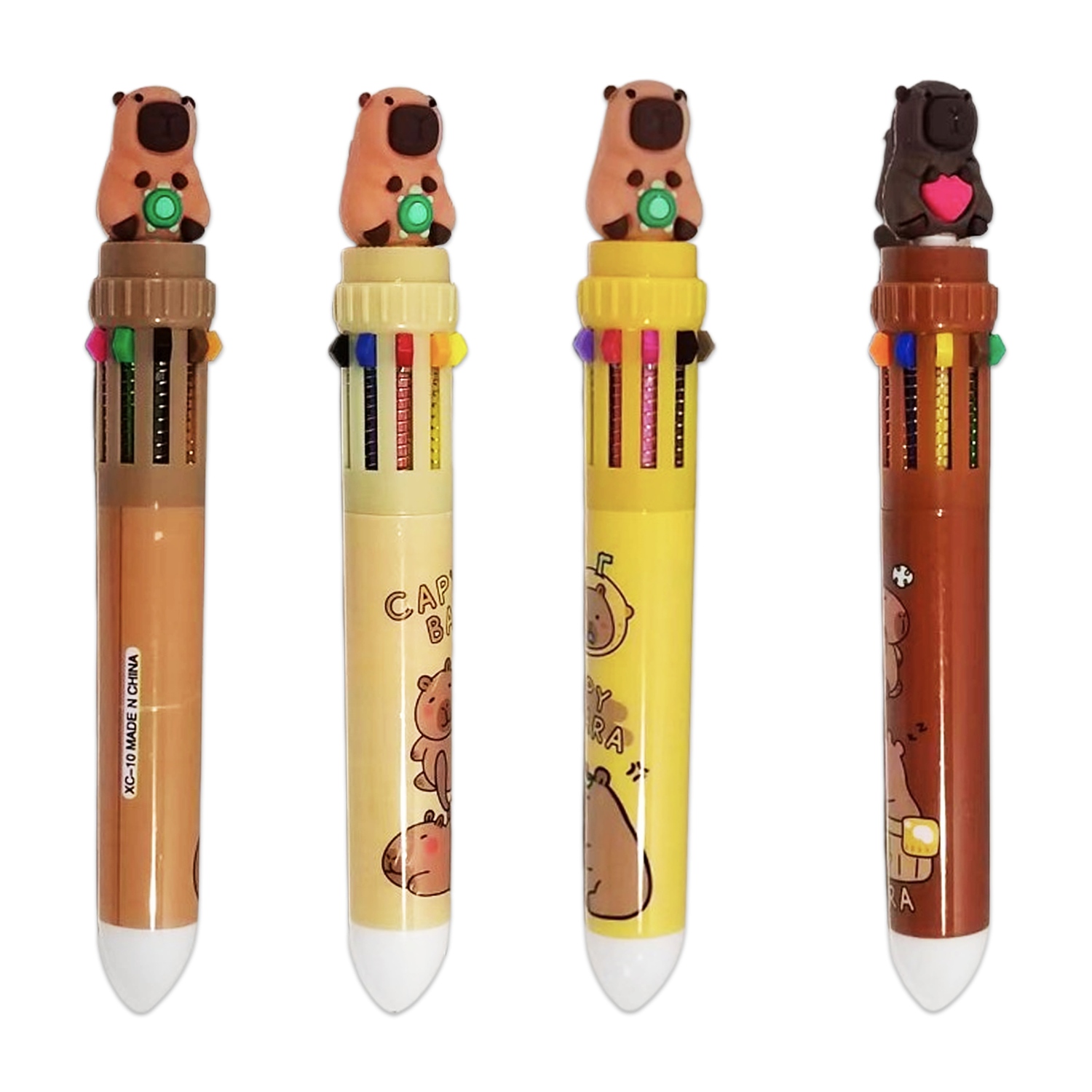 LAPICERO CAPIBARA 10 PUNTAS (CJX36)