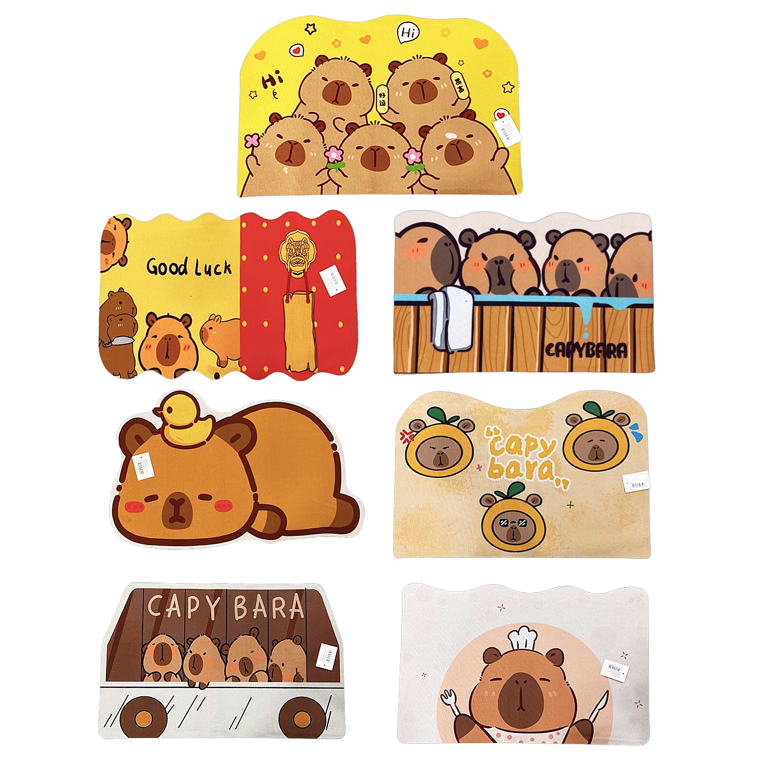 TAPETE ECONOMICO CAPIBARA