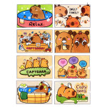 TAPETE PELUCHE CAPIBARA