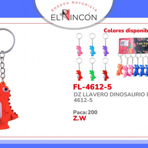 DZ LLAVERO DINOSAURIO BMR-4612-5