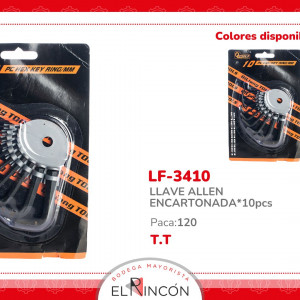 LLAVE ALLEN ENCARTONADA*10pcs BMR-3410