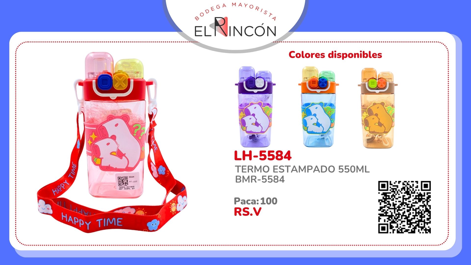TERMO ESTAMPADO 550ML BMR-5584